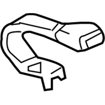 Honda 04826-S9V-A01ZC Buckle Set, L. RR. Seat Belt (Inner) *YR203L* (SADDLE)