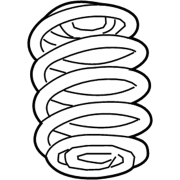GM 13360462 Coil Spring