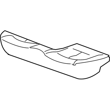GM 88894830 PAD, Rear Seat Cushion (With Frame)