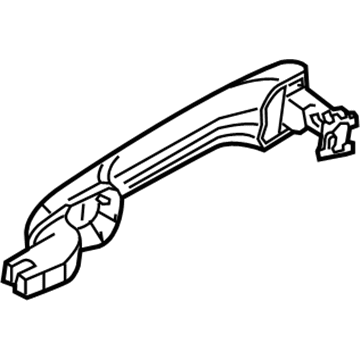 Honda 72141-TLA-A71ZC Handle, Right Front (Molten Lava Pearl) (Smart)
