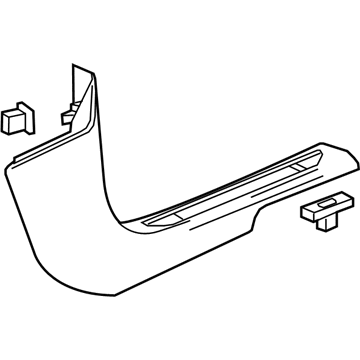 GM 84272474 Cowl Trim