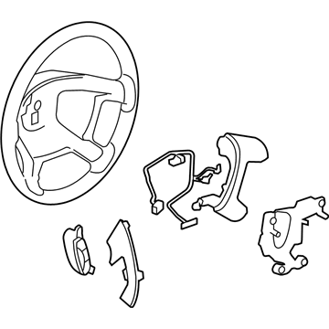 GM 25961518 Steering Wheel