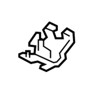 Honda 82212-T5R-A11 Guide, RR. Seat Foot
