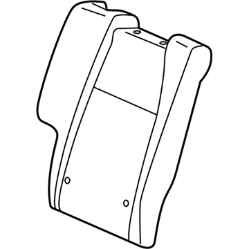 Honda 82127-T7W-A01 Pad, Right Rear