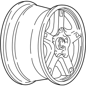 GM 9592615 Wheel