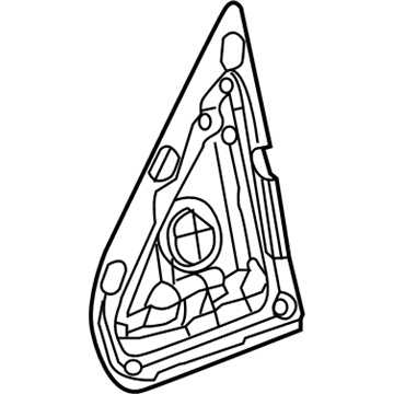 GM 23444127 Mirror Assembly Gasket