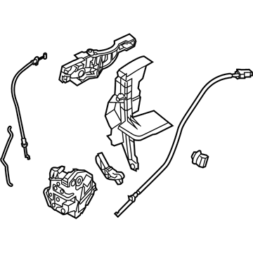 Ford F1EZ-58219A64-E Latch Assembly