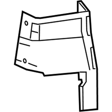 Mopar 5SL40LXHAA Molding-B Pillar Lower