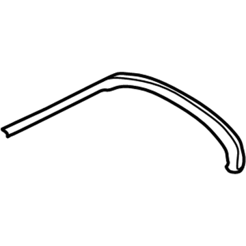 BMW 51-13-7-000-517 Moulding, Roof Drainage, Left Rear