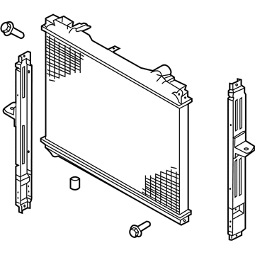 Kia 253113E250 Radiator Assembly Core