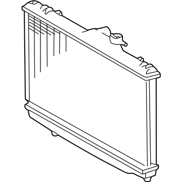 Toyota 16410-AZ007 Radiator Assembly