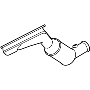 BMW 18-40-7-568-014 Exchange. Exhaust Manifold With Catalyst