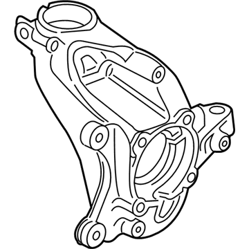 BMW 31-21-6-876-853 Steering Knuckle, Left