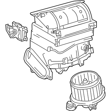 Toyota 87130-12410 Blower Assembly