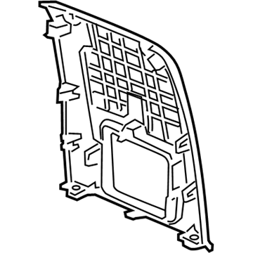 Honda 83415-TK8-A01ZA Panel Assy., FR. *NH686L* (LIGHT WARM GRAY)