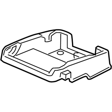 Honda 83405-TK8-A01ZA Tray Assy., FR. Floor *NH686L* (LIGHT WARM GRAY)