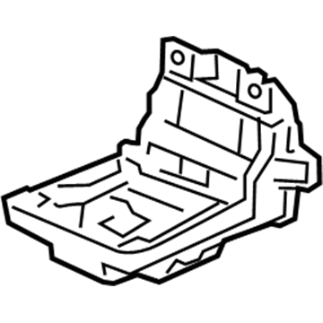 Honda 83413-TK8-A01ZB Lock Assy. *NH767L* (TRUFFLE)