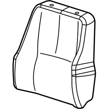GM 88995633 Seat Back Cover