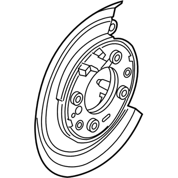 Ford DC3Z-2B637-A Splash Shield