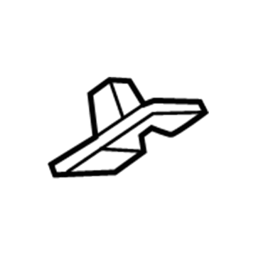 Ford 9L3Z-1504082-AA Sunvisor Mount Plate
