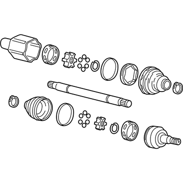 GM 20977318 Axle Assembly