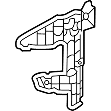 Lexus 16595-31010 Guide, Radiator Air