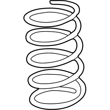 Toyota 48131-02600 Spring, Front Coil, RH