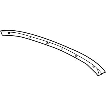 Honda 62131-TBA-A00ZZ Rail, Rear Roof