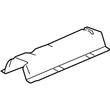 GM 25776054 Shield Asm-Exhaust Heat (At Intermediate Floor Panel)