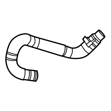Mopar 68491224AA RADIATOR INLET