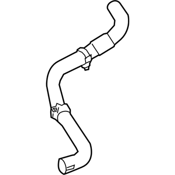 Lexus 16571-F0010 Hose, Radiator, NO.1