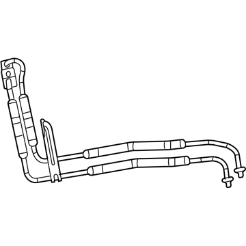 Mopar 5058402AG Hose-Oil Cooler Pressure And Ret