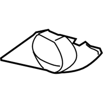 BMW 51-11-7-896-603 Cover, Fog Lamp, Left
