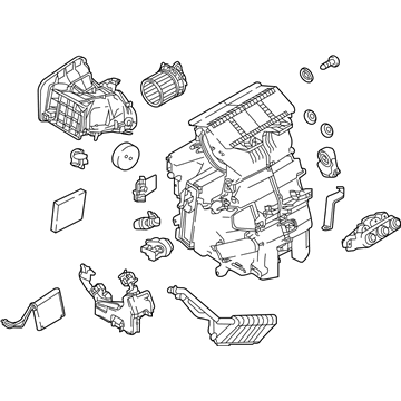 Nissan 27210-5RL0A Blower Assembly-Air Conditioner