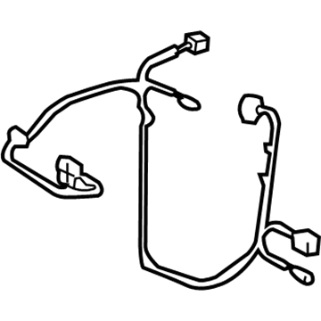 Lexus 88605-6A200 Harness Sub-Assy, Wiring Air Conditioner