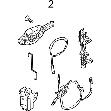 Ford ML3Z-15219A64-A LATCH