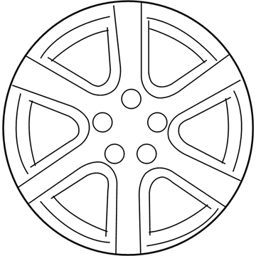 Nissan 40300-5Y710 Aluminum Wheel 17X7
