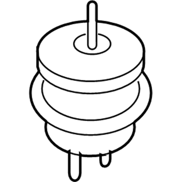 Nissan 11320-JF00B Engine Mounting Insulator Assembly, Front