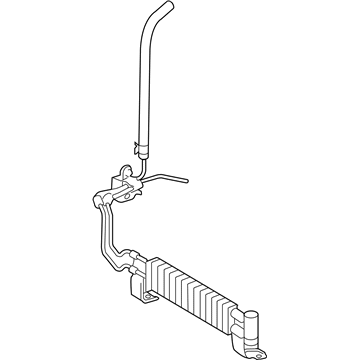 Lexus 44402-60051 Cooler Sub-Assy, Power Steering Oil, NO.1