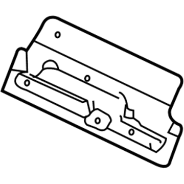 Mopar 55113000AB CROSSMEMBER-Rear Floor