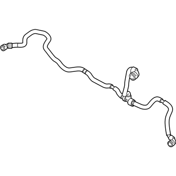 BMW 17-12-8-602-862 Lower Radiator Coolant Hose