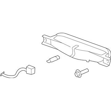 Mopar 4780179AD Lamp-High Mounted Stop