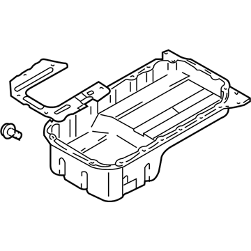 Hyundai 21520-23604 Pan Assembly-Engine Oil