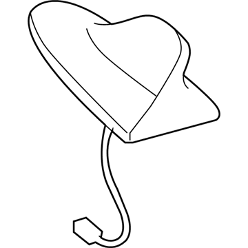 Lexus 86760-30170-A0 Antenna Assy, Telephone