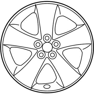 Toyota 42611-47211 Wheel, Alloy