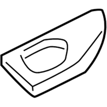 Nissan 82946-5M002 Pad-Rear Door Armrest, RH