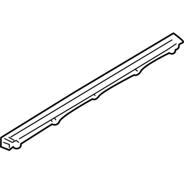 Nissan 82834-4M420 WEATHERSTRIP-Rear Door Inside, Rt
