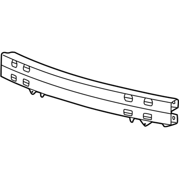 Ford 1W6Z-17757-AA Impact Bar