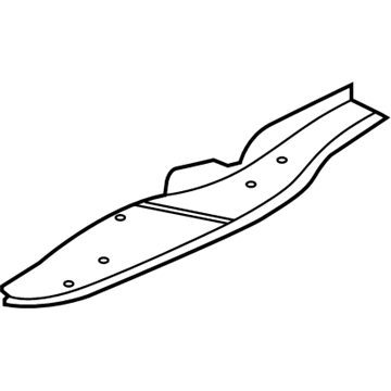 Nissan 74516-6MA0A Extension-Rear Floor, Front RH