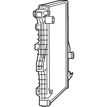 Mopar 55057089AB Engine Cooling Radiator